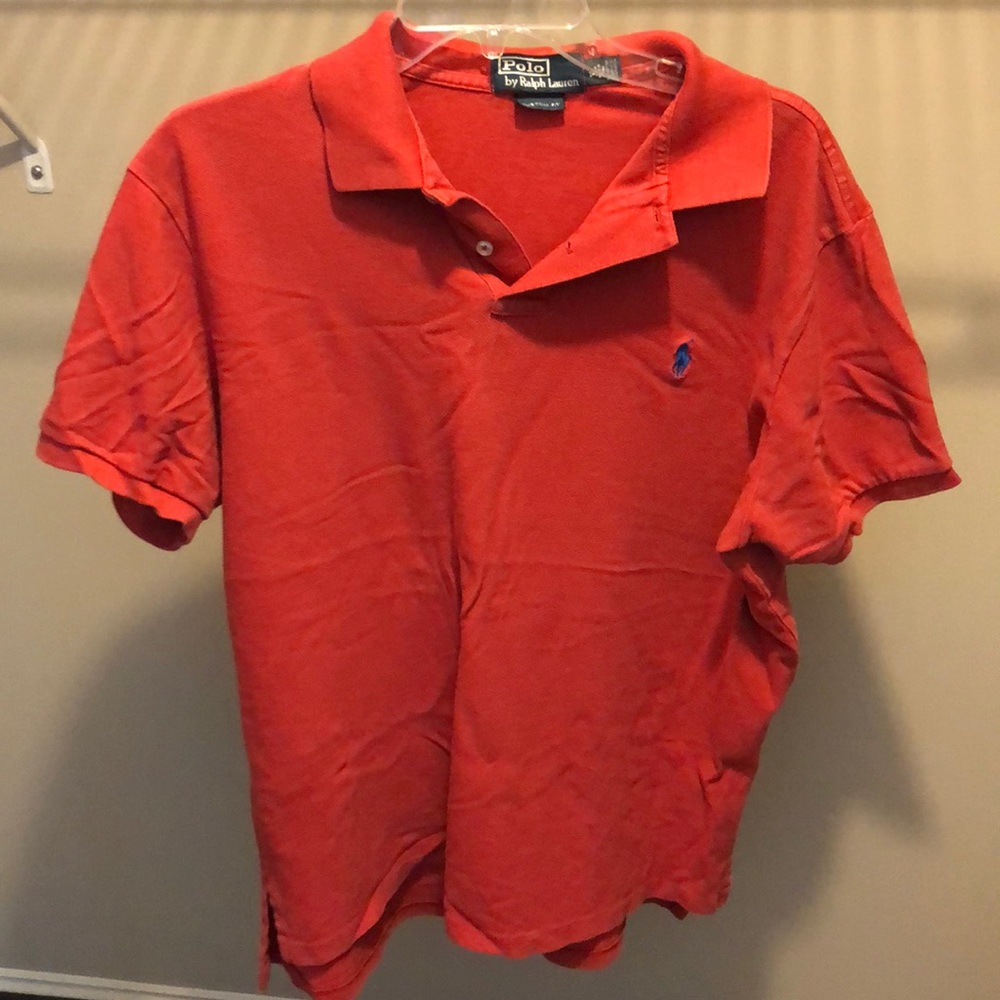 Light red polo